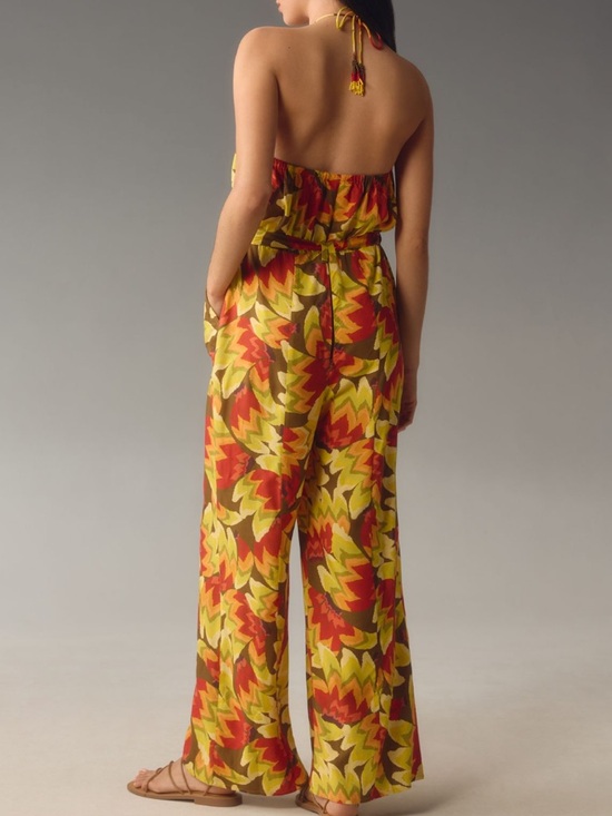 Farm Rio x Anthropologie Fruit Print Jumpsuit | XL | NWT - Picture 4 of 9
